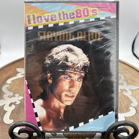 Staying Alive (DVD, 2009, "I Love the 80s" Edition CD Included Sensormatic) - Picture 1 of 2